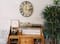 Hello Honey® 2.5ft. Distressed French Country Oval Wood Wall Clock